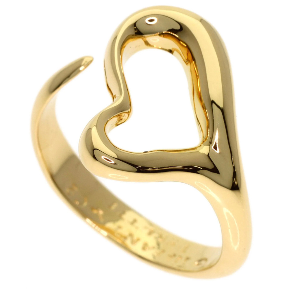 TIFFANY 18k Gold Heart Ring